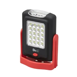 Lampe torche LED 2 fonctions Diall 220 lumens rouge