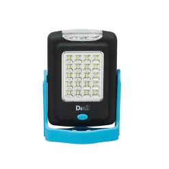 Lampe torche LED 2 fonctions Diall 220 lumens bleu