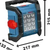 Lampe 18V GLI 18V-1200 C Professional (sans batterie ni chargeur) en boîte carton - BOSCH - 0601446700