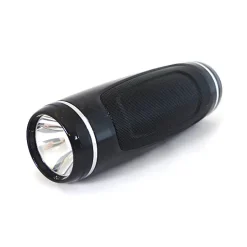 Lampe-torche avec Enceinte intégrée 10W BT noire LightSound