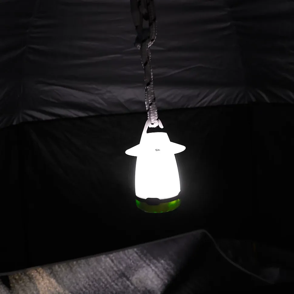 Lanterne de camping LED 80 lumens Diall autonomie 15h fonctionne avec 3 piles AA (LR6)
