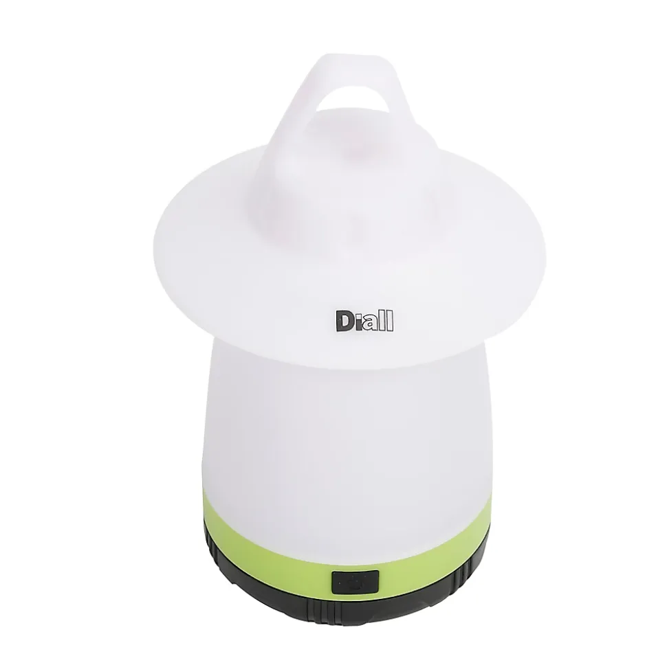 Lanterne de camping LED 80 lumens Diall autonomie 15h fonctionne avec 3 piles AA (LR6)