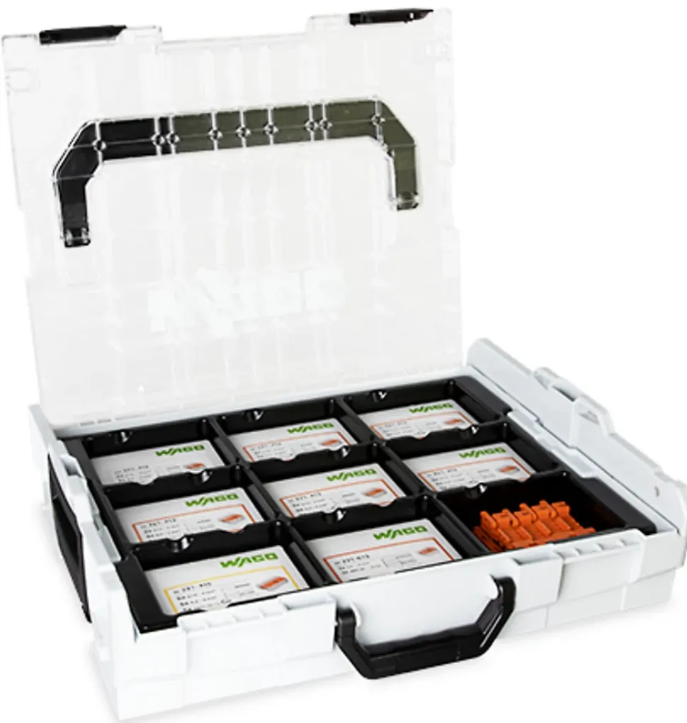 L-BOXX 415 bornes & accessoires panachés Série 221 4 & 6mm2 - WAGO - 887-928