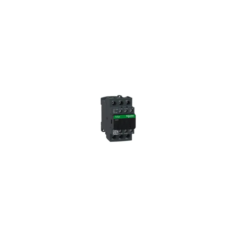 Lc1d32bd Schneider - Contacteur Moteur Tripolaire - 3no - 32a - Bobine 24vcc - Vis étrier - Tesys Lc1d32