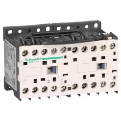Lc2k0610b7 Schneider - Contacteur Inverseur Tripolaire - 3no - 6a - Bobine 24vca - Vis