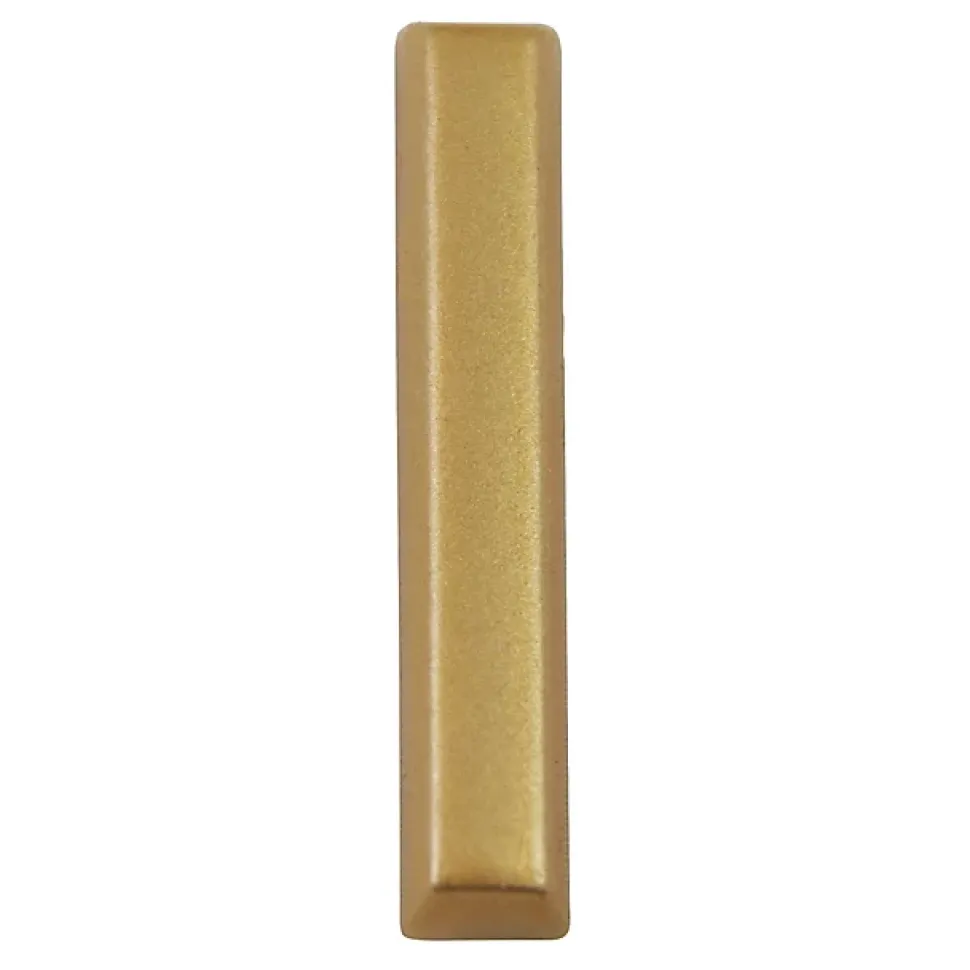 Lettre de maison - marquage I - en PVC - couleur or - autocollant - hauteur 3,7 cm - Chapuis LD37I