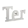 Lettre Ter à visser, inox, H.80mm - THIRARD