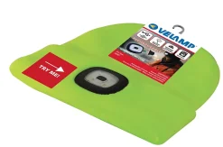 LIGHTHOUSE : Bonnet avec frontale LED rechargeable. Jaune fluo