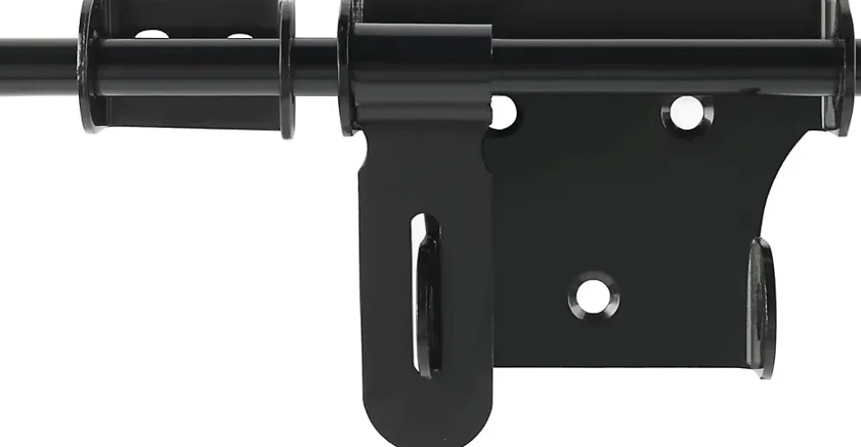 Loquet de porte extérieur, loquet de porte extérieur en acier inoxydable, noir