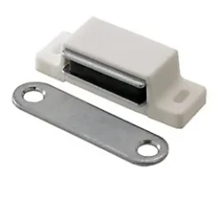 Loqueteau blanc 4 kg entraxe 34 mm vendu par 2