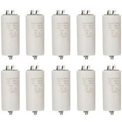 LOT 10 x Condensateur 40.0uf 450 v à Cosses Condo 40mf NEDIS