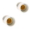 Lot de 2 adaptateurs douille E27/E14 - Zenitech