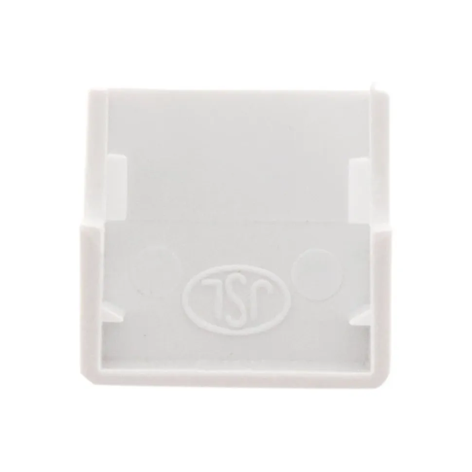 Lot de 2 angles extérieurs 20 x 10mm - Blanc - Zenitech