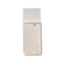 Lot de 4 angles plats 20 x 10mm - Blanc - Zenitech