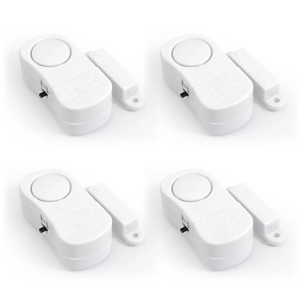 Lot de 3 boîtes de 4 mini-alarmes pour portes/fenêtres