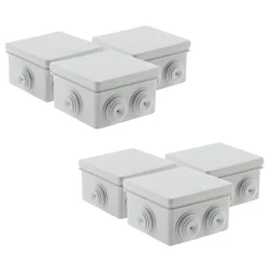 Lot de 6 boîtes de dérivation étanches IP55 Zenitech