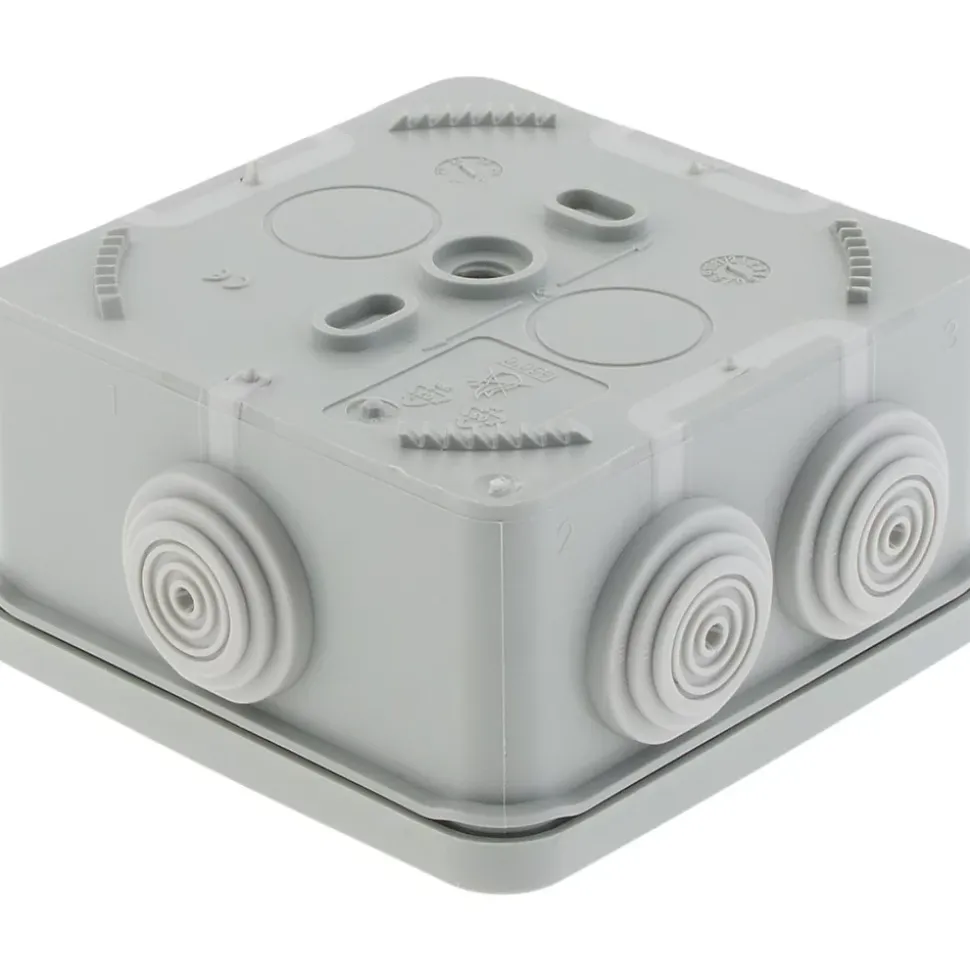 Lot de 3 boîtes étanches IP55 No Airbox 80x42mm - Protec