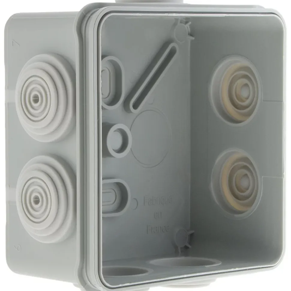 Lot de 3 boîtes étanches IP55 No Airbox 80x42mm - Protec