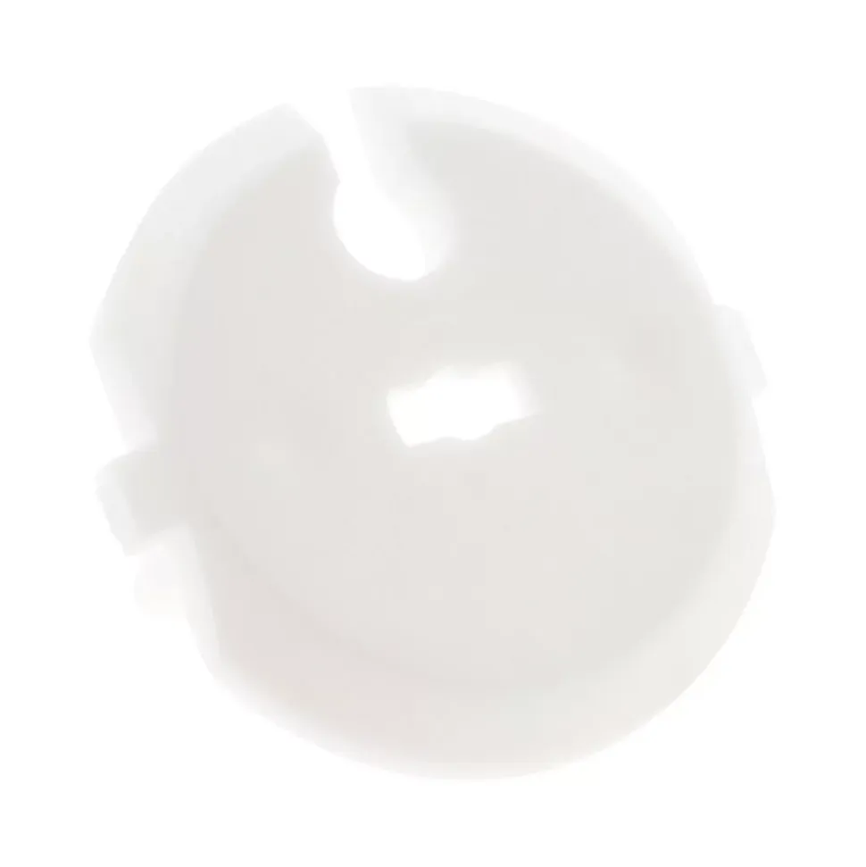 Lot de 3 caches prises 2 P+T + clef - Blanc - Zenitech