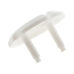 Lot de 3 caches prises 2 P+T + clef - Blanc - Zenitech