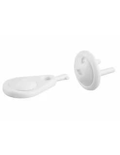 Lot de 12 caches prises, blanc - THIRARD