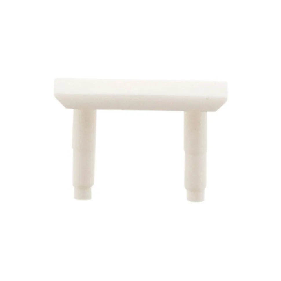 Lot de 6 caches prises 2P/2P+T 6A ou 16A - Blanc - Zenitech