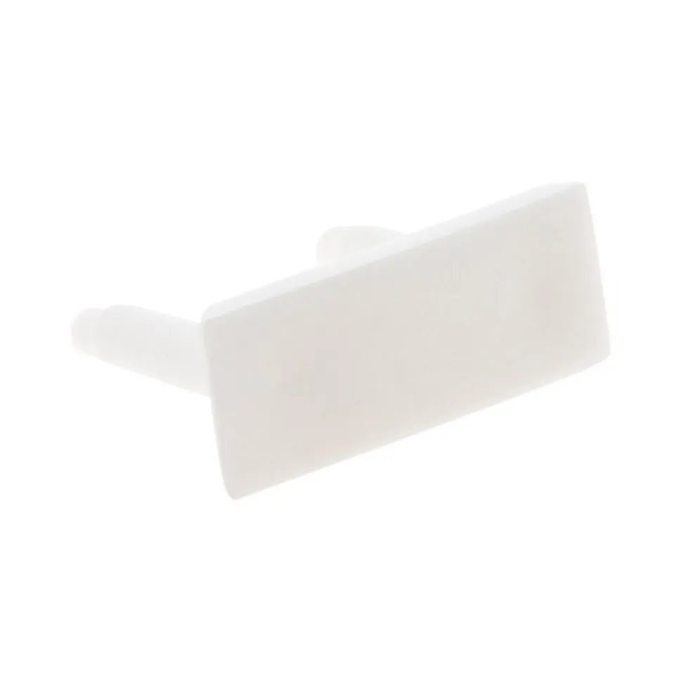 Lot de 6 caches prises 2P/2P+T 6A ou 16A - Blanc - Zenitech
