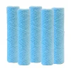 Lot de 5 Cartouches Bobinée Filtre à Eau Anti Sédiments 9 pouces 3/4 - 5 microns Compatibles Filtre 10 pouces