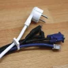Lot de 6 clips pour cordons et câbles - Zenitech