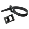 Lot de 25 colliers de câblage 9x 180mm - Noir - Zenitech