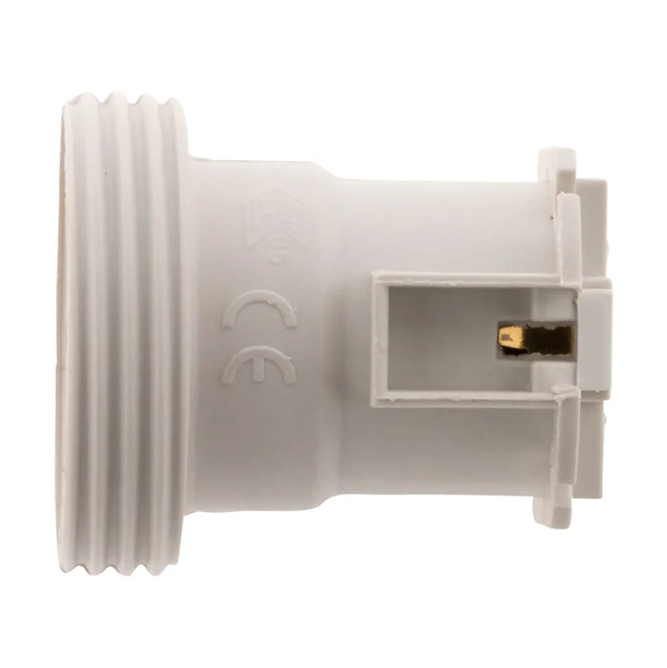 Lot de 20 douilles de chantier E27 - Blanc - Zenitech