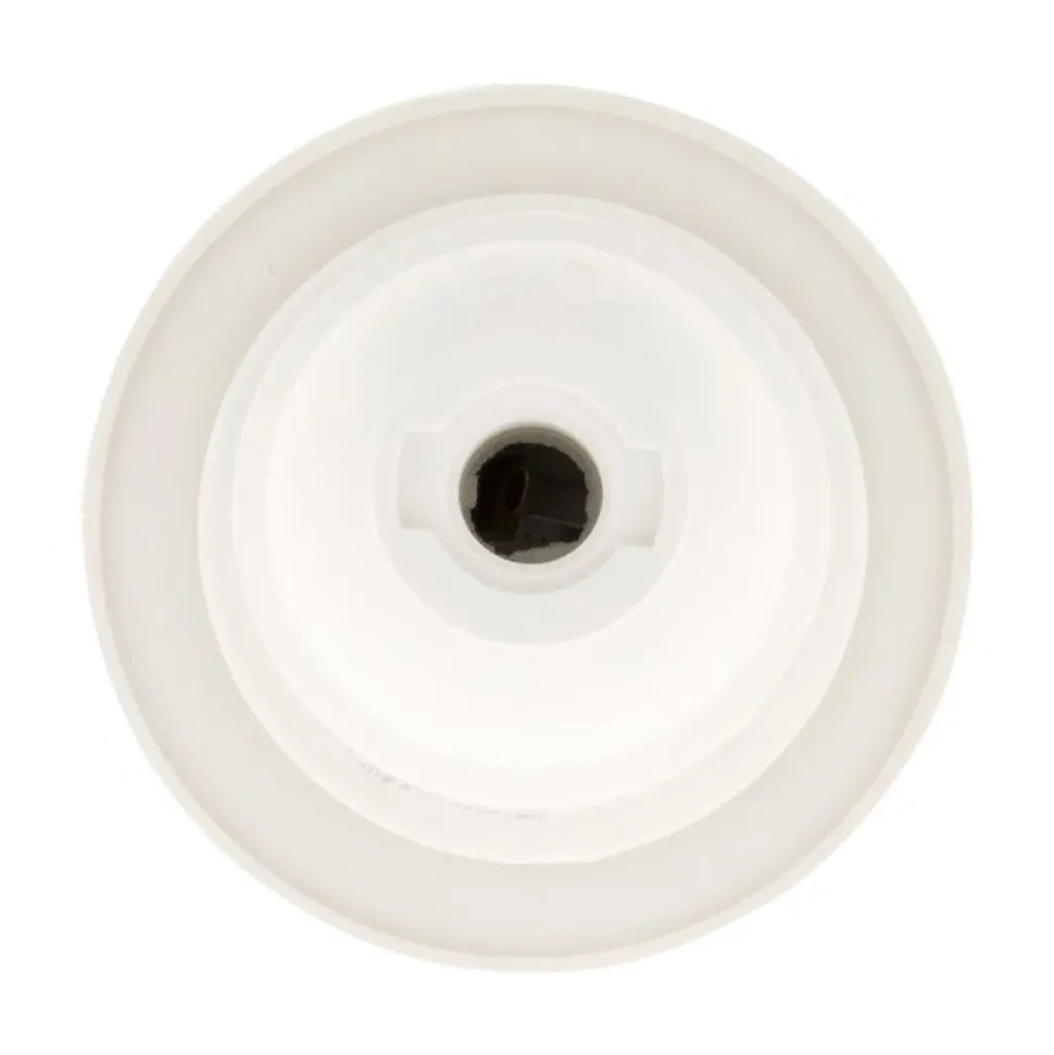 Lot de 5 douilles E27 + bague - Blanc - Zenitech