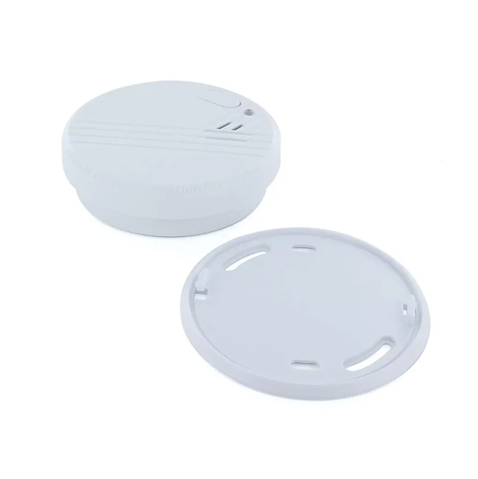Lot de 2 détecteurs de fumée pile alcaline 1an - Chacon