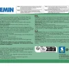 Lot de 5 Enduits Garnissant au Rouleau Semin, Rénovation des Supports très Endommagés, Seau de 10 kg