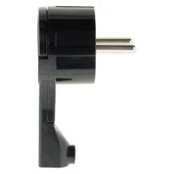 Lot de 5 fiches mâles 16A extraplate - Noire - Zenitech