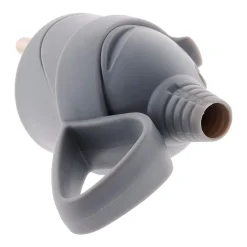Lot de 10 fiches mâles anneau -16A 2P+T - Gris - Zenitech