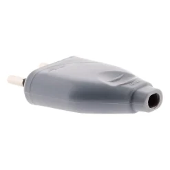Lot de 10 fiches mâles 2P 6A - Gris - Zenitech