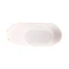 Lot de 10 fiches mâles 2P 6A latérales - Blanc - Zenitech