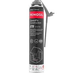 Lot de 12 Mousses colle universelle SpeedFix Construction 878 pistolable 690ml PENOSIL