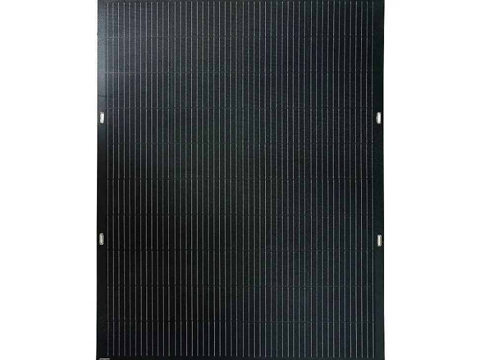 Lot de 2 panneaux solaire plug and play flexible 400w "Urban center" Noir