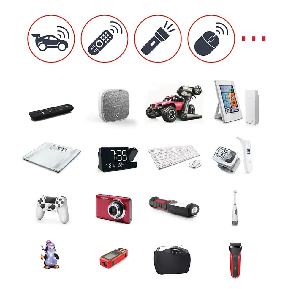 Lot de 4 Piles AAA - LR03 Li ion 1,5V rechargeables par USBC avec câble multi USB - 520302 Thomson