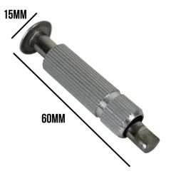Lot de 5 pitons douilles escamotables en inox - Diam 12 mm - Linxor