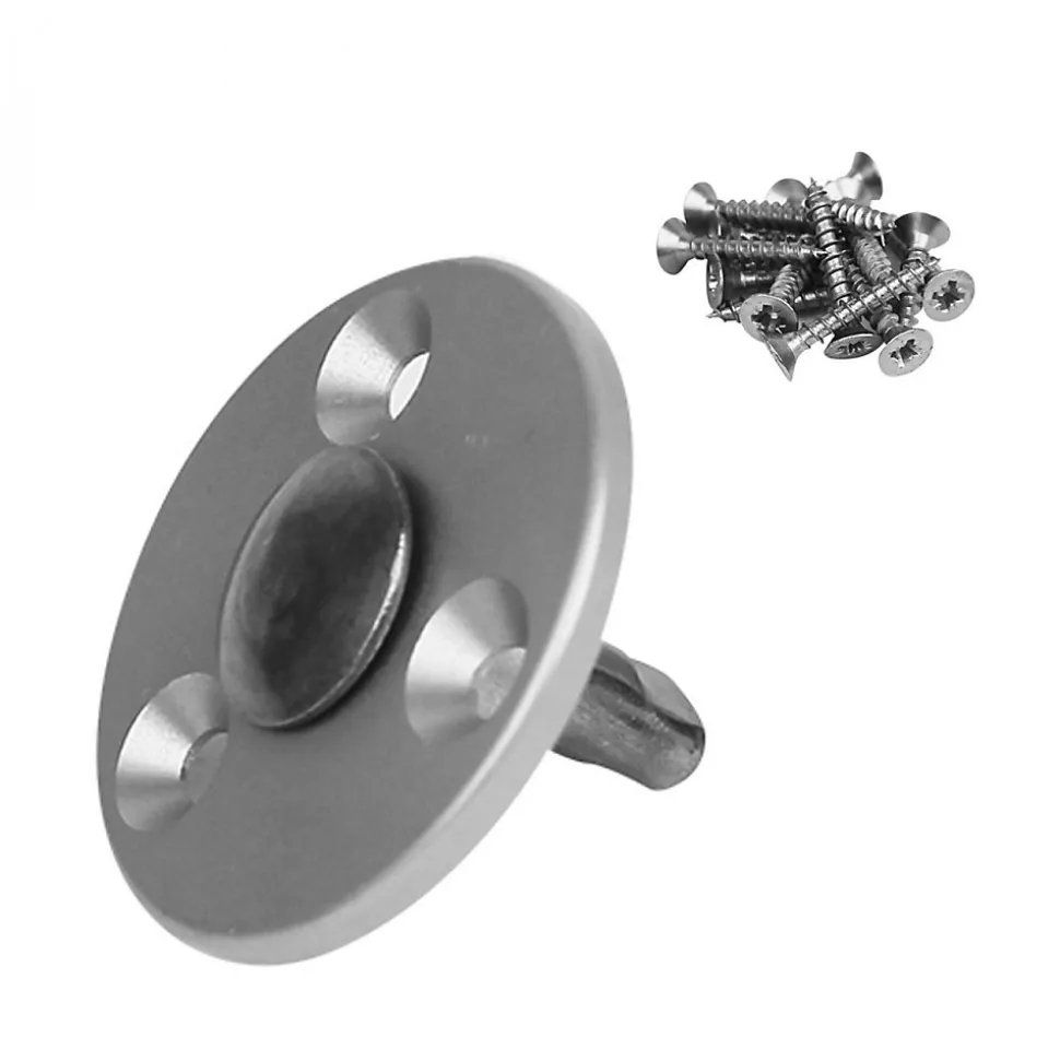Lot de 20 pitons télescopiques en inox pour plage en bois - Linxor