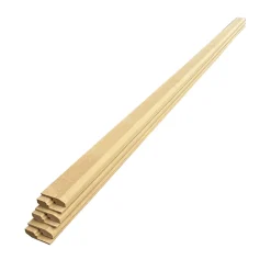 Lot de 6 Plinthes Goulotte MDF, L.2.44 m x H.6.8 cm, Ep.18 mm