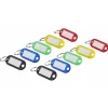 Lot de 10 portes-étiquettes, couleurs assorties, 50x20mm - THIRARD