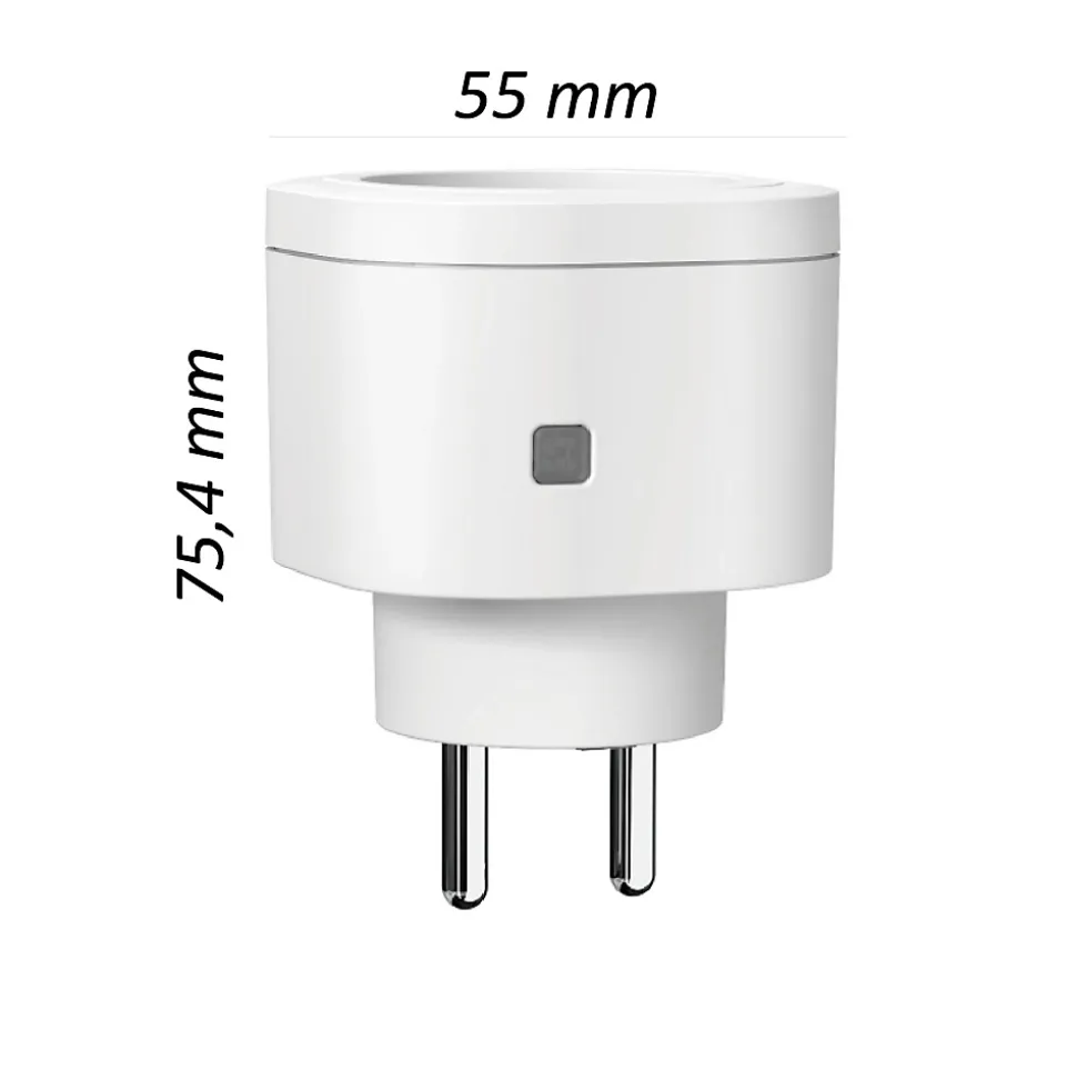 Lot de 3 Prises intérieures 3680W connectées Wifi + Radio fréquence+ 3 Interrupteurs ON/OFF + Télécommande Sans Fil