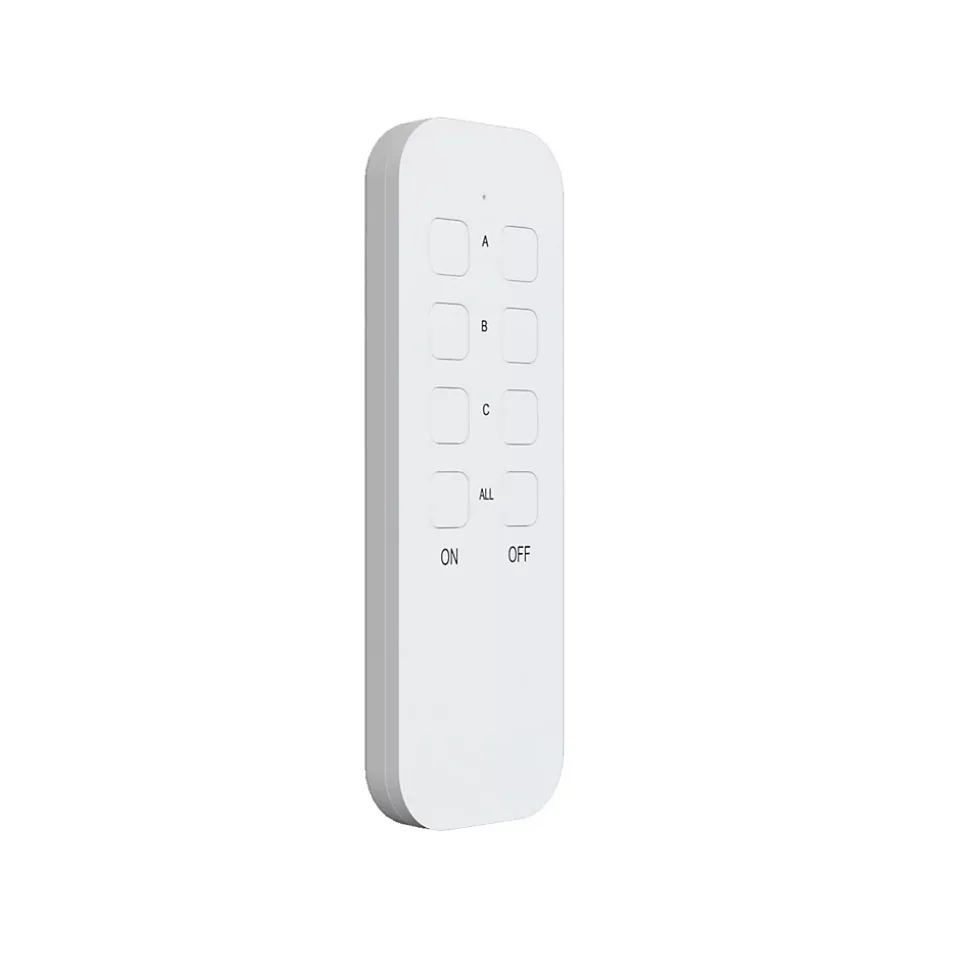 Lot de 3 Prises intérieures 3680W connectées Wifi + Radio fréquence+ 3 Interrupteurs ON/OFF + Télécommande Sans Fil
