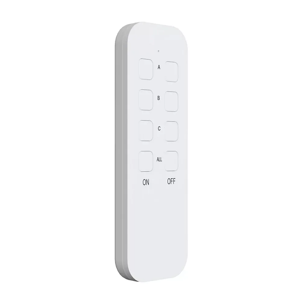 Lot de 3 Prises intérieures 3680W connectées Wifi + Radio fréquence+ 3 Interrupteurs ON/OFF + Télécommande Sans Fil