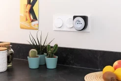 Lot de 2 programmateurs mécaniques - Noir - Otio