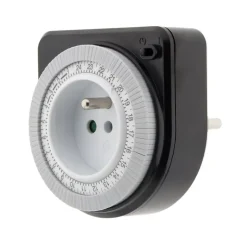 Lot de 2 programmateurs mécaniques - Noir - Otio
